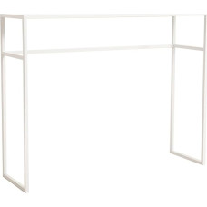 Console Table, Side Table, Console Table for Hallway, Console Table, Metal Sofa Table, Narrow, Compact Hallway Table, 60 x 25 x 60 cm, Modern Exhibition Table for Living Room, Small Rooms