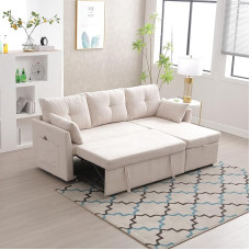 DUlVBPE Modular Sectional Sofa L Shaped Modular Couch with Reversible Chaise Modular Sofa Sectional Couch with Storage Seats