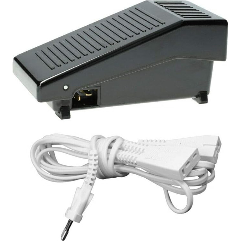 Wessper Sewing Machine Foot Pedal U-118/1 for Veritas Starter Lucznik Lada Podolsk Singer Sewing Machine Foot Switch with Power Cord