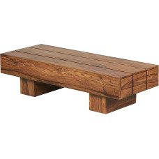 WL1,325 Wohnling Sheesham Coffee Table Solid Wood 120 x 45 x 30 CM