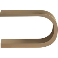 zxhrybh Narrow Console Table, Metal Console Table, Narrow Sideboard with Modern Abstract Design, Hallway Table, for Hallway and Living Room (Gold, 47.2 inches/120 cm)