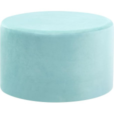 Pouf Velvet Mint Green Round 61 cm Luxurious Glamorous Stool, Velvet Stool, Millen