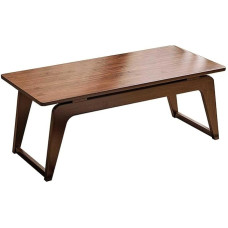 Moderner japanischer Bambus-Couchtisch, multifunktionaler rechteckiger niedriger Tisch, kleiner Esstisch (80 cm) – stilvoll und vielseitig für Wohnzimmer & Teezeit