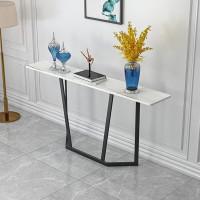 XAoSCd Modern Sofa Console Table, Console Accent Table With Antique Finish, Nordic Slate Porch Cabinet, Simple Decorative Divider Porch, Marble Wall Cabinet,