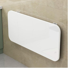 Wall-Mounted Folding Table - Space-Saving Kitchen Desk Wooden Drop-Leaf Design Versatile Laundry and Workbench Compact and Stylish Floating Desk for Small Spaces