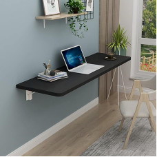 Platzsparender Wand-Klappschreibtisch, verstellbar, schwimmender Schreibtisch für Arbeitszimmer, kleiner Raum, wandelbarer Tisch für Büro, Schlafzimmer, Küche, Esszimmer