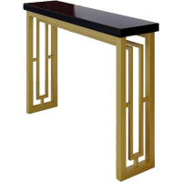 loeusjfnr Foyer-Sofatisch Schmal Moderner, Modischer Konsolentisch for Zuhause, Tisch Im Chinesischen Stil, Eingangswand, Ultraschmaler Korridor Langer Sofatisch mit Regalen(M:100CMX30CMX85CM)