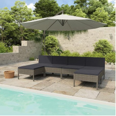 Mogou 2-Piece Sofa Set, Sofa Bed, Sofa Bed, Couch with Sleep Function, Sofa Bed, Sofas & Couches, Sofa Bed, Fabric Dark Grey (288694+288704)