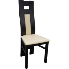 Mirjan24 K41B Dining Chair, Beech Wood, Dining Room Chair, Large Choice of Colours and Materials, Solid Wood, Kitchen Chair, Living Room Chair (Wenge, Soft 018)