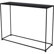 Console Table Console Table, Entrance Sofa End, Slim Long Sofa Table Behind Couch, Black Console Table, Square Iron Entrance Table, Porch Table for Living Room, Balcony