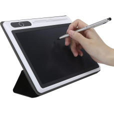 Archuu 10-tolline LCD kirjutustabel, elektrooniline märkmik Graafiline tahvelarvuti Digitaalne joonistustabel Graafiline joonistustabel Tarvikud Käsimaalimise tööriist kodu, kooli ja kontori jaoks (roosa (nahkümbris))