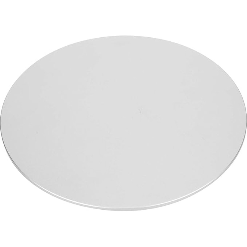 Swivel 360° Rotating Monitor, Computer Monitor Base Made of Aluminium Alloy, Non-Slip Tablet Turntable Stand, Silver