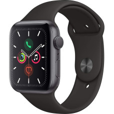 Apple Watch Series 5 44 mm (GPS), alumiiniumist korpus, kosmosehall, must spordirihm (uuenenud)