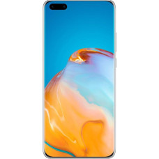 Huawei P40 Pro (5G) ELS-NX9 Dual/Hybrid SIM 256GB (GSM | Non CDMA) tehases nutitelefon lukustamata (Silver Frost) - rahvusvaheline versioon