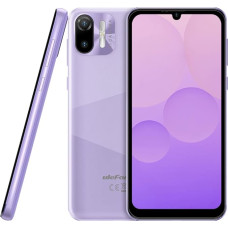 Ulefone Android 12 nutitelefon ilma lepinguta, Note 6T, 3GB + 64GB, 8,5 mm Ultra Thin 4G Dual SIM mobiiltelefon, 6,1-tolline HD+ ekraan, 3 kaardipesa disain, 13MP + 5MP kaamera, Face Unlock GPS, lillat värvi.