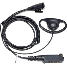 HYS Sepura turvakõrvaklapid, mis ühilduvad Sepura STP8000 STP9000(Tetra) SC20 SC21 raadiote D-kujuliste kõrvaklappidega