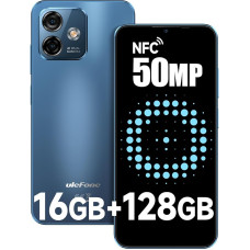 Ulefone Note 16 Pro 50MP Octa Core kaamera 12GB + 128GB Lilla
