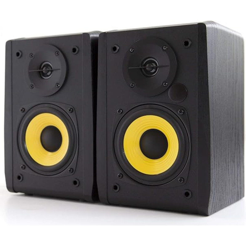 Edifier R1010BT kompaktne Bluetooth raamaturiiuli kõlar, must, único