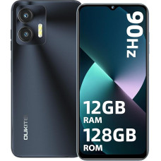 OUKITEL C36 mobiiltelefon ilma lepinguta, 12GB + 128GB/1TB laiendatav, 5150mAh 6,56-tolline HD+ ekraan, Android 14 Odav nutitelefon 4G, Octa Core protsessor, 13MP panoraamkaamera, Dual SIM 3 pesa, Wi-Fi