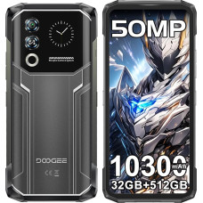 DOOGEE Blade 20 Ultra Outdoor Smartphone 10300 mAh, 32 GB + 512 GB Outdoor mobiiltelefon Android 14, 1,54-tolline multifunktsionaalne ekraan taga, 50 MP + 8 MP ehitusplatsil mobiiltelefon 6,6-tolline HD+