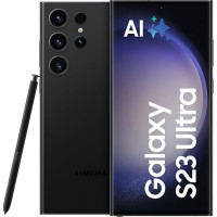 Samsung Galaxy S23 Ultra AI Android nutitelefon, 256 GB, 5000 mAh aku, nutitelefon ilma lepinguta, Phantom Black
