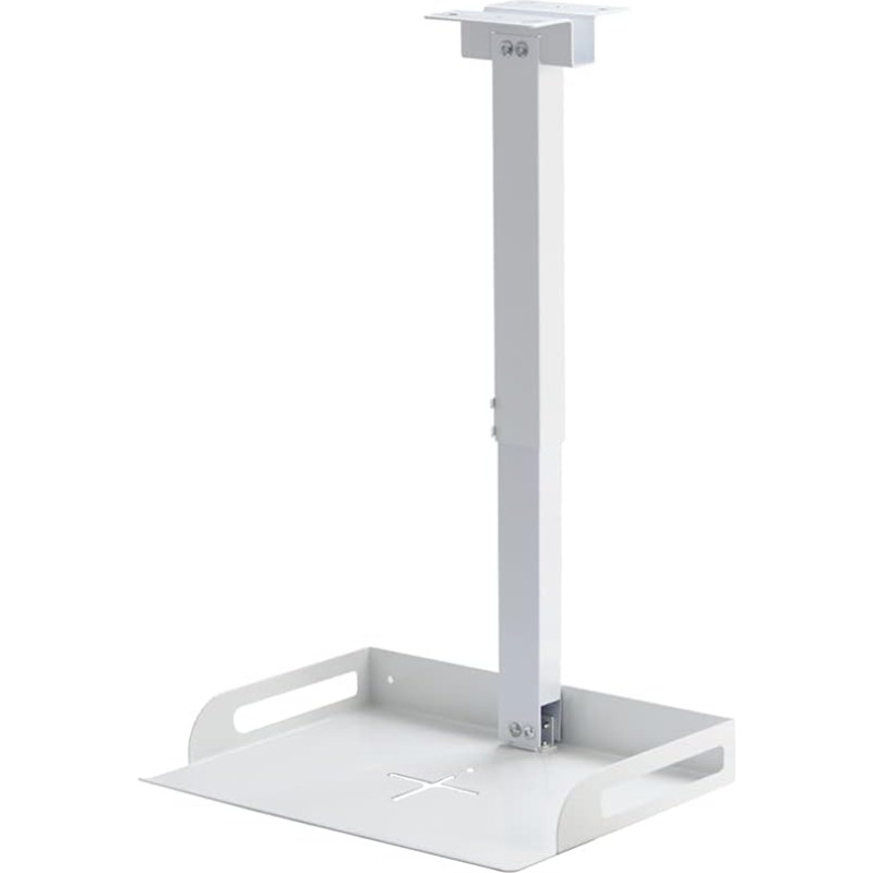 Drsn universaalne projektorkinnitus lakke/seinale, kandevõime 5 kg, kandik 35 x 22 cm, reguleeritav 34-56 cm, kaablijuhtimine, alumiinium + süsinikteras, unikaalne disain, universaalne kinnitus.