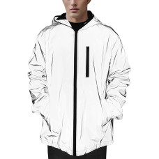 Newl 360 Reflective Meeste jope Unisex täielik peegeldav jope jooksujakk / hingav / tuulekindel / veekindel / peegeldav