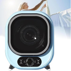 Pesukuivati, väike trummelkuivati, kaasaskantav kondensaatoriga trummelkuivati, 3D-kuivati, 5kg ventileeritav trummelkuivati, vaikne, kompaktne (C 220V)