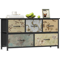 Flrrtenv 5 sahtliga kapp Magamistuba kapp TV Stand Kangas sahtlid Kappide sobib magamistoas elutuba kapis must puidust top