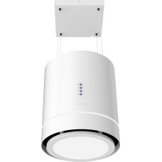 Cecotec Bolero Flux Cre 448000 valge A++ ümmargune saarepliit 448000 valge efekt 800m3/h imivõimsus 210W mootor elektrooniline juhtimine valgustus süsinikufilter