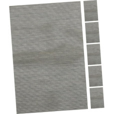 VALICLUD 6 Stück Teiliges PVC Platzset Abwaschbar rutschfest Hitzebeständig Vielseitig Einsetzbar als Tischmatte Untersetzer Schüsselunterlage für Restaurant Küche