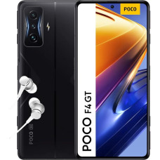 Poco F4 GT 5G nutitelefon + kõrvaklapid, 8 + 128 GB mobiiltelefon ilma lepinguta, 6,67-tolline 120 Hz E4 AMOLED ekraan, 64 MP kolmekordne kaamera, 4700 mAh, 120 W HyperCharge, must