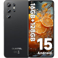 OUKITEL C1 Android 15 nutitelefon ilma lepinguta, 16GB + 128GB / 1TB mobiiltelefon odavalt, 6,52-tolline HD+ mobiiltelefon ilma lepinguta, 5150 mAh Simlock-Free mobiiltelefonid, 13MP + 5MP, Dual 4G SIM 3