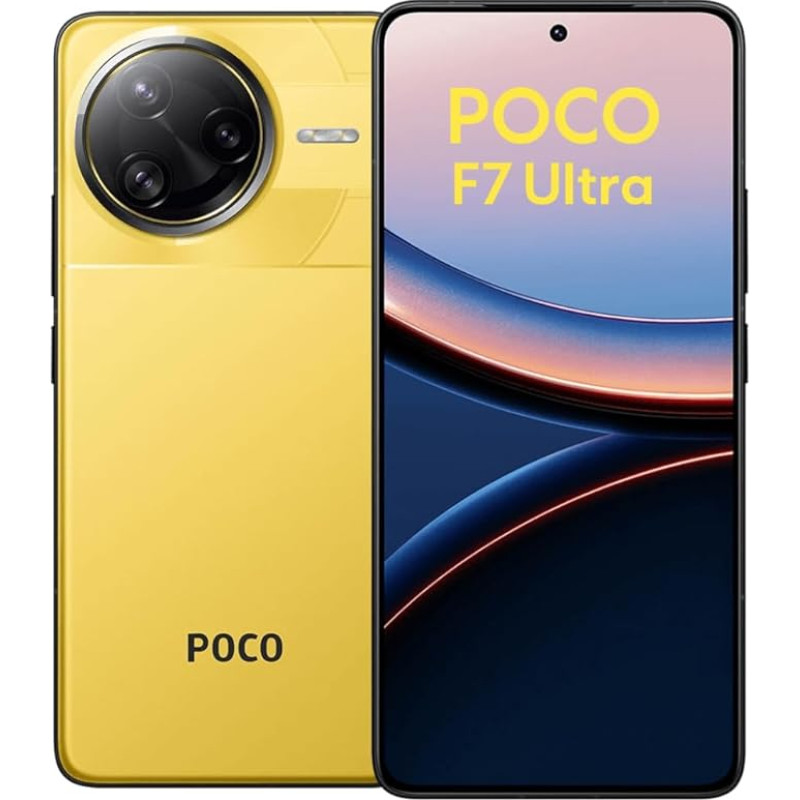 Xiaomi Poco F7 Ultra 512GB kollane