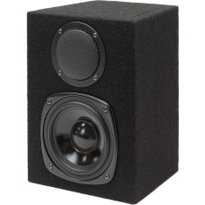 Dynavox paar 2 Way trapetsikujulisi riiulikõlareid koos vildist kattega mustad