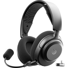 SteelSeries Arctis Nova 3X juhtmevaba mängukomplekt - rakendusjuhtimine - 40-tunnine aku - neodüümmagnetjuht - 2.4GHz/Bluetooth - eemaldatav mikrofon - Xbox PS5 PC Switch mobiilseadmed - must