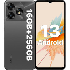 UMIDIGI A15 nutitelefon ilma lepinguta (2023), Android 13 NFC mobiiltelefon 16 GB (8 GB + 8 GB) + 256 GB (kuni 1TB), 64 MP + 16 MP, 6,7-tolline HD + ekraan, 5000 mAh + 20 W kiirlaadimine, 4G Dual SIM