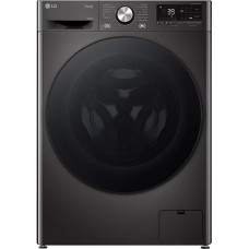 LG W4WR7096YB D-klassi esipesumasin-kuivati 9-6kg 62 x 60 x 85 cm Wi-Fi AI Direct Drive sügavpuhastus auruga TurboWash 360 Suur mahutavus karastatud klaasist välisuks Valge