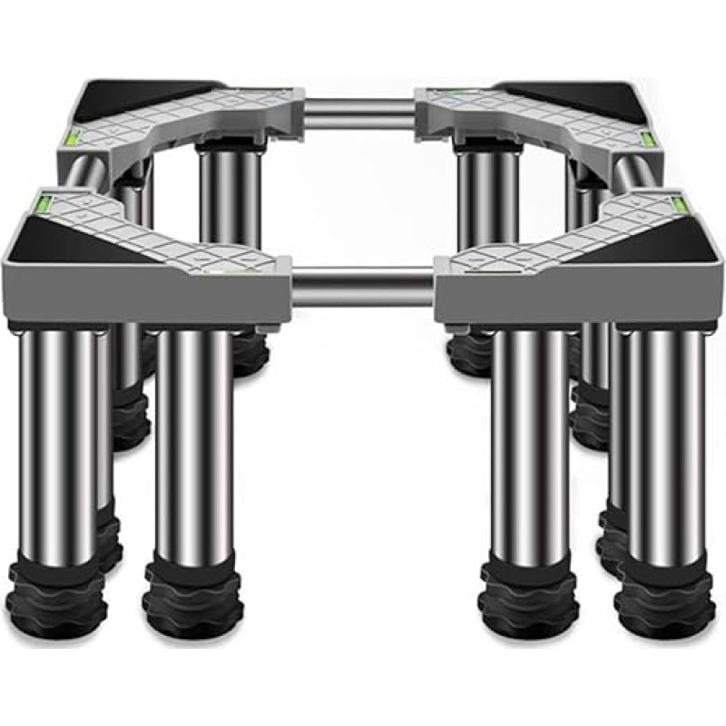 Washing Machine Base for Fridge Stand for Tumble Dryer 45-65 cm Adjustable Fridge Foot Machine Base Freezer Base Riser 10/15/20/25 cm