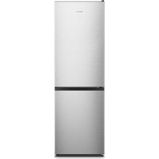 Hisense RB390N4ACE - Combi Fridge, Efficient Class E, Capacity 304 L with 186 cm Height, Vegetable Drawer, 4 Star Freezer, Reversible Door, Quiet, 39 dB, White