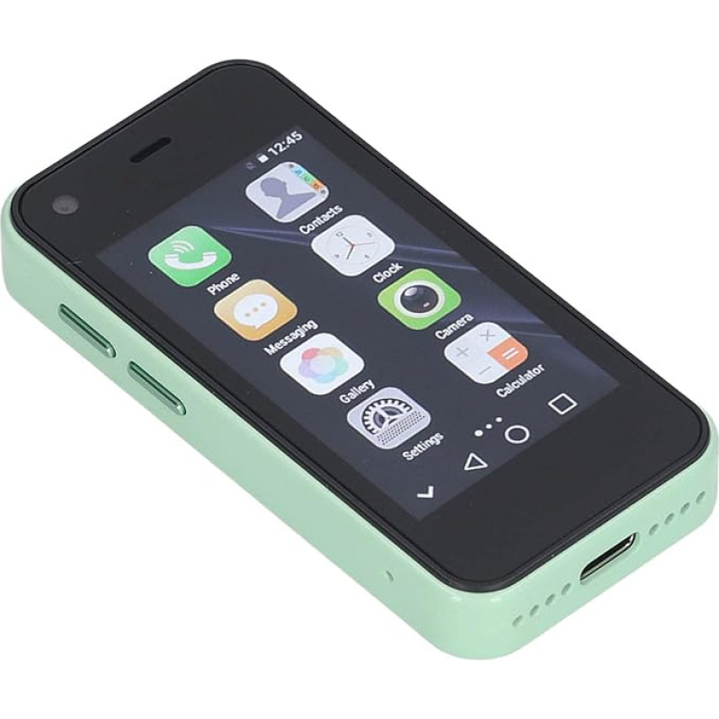 XS13 nutitelefon 3G, GSM 2,5-tolline 1GB 8GB Quad Core Android mobiiltelefonid Android 6.0, sisseehitatud 1580mAh liitiumioonaku, laste mobiiltelefon, Dual SIM-kaart, telefoni kingitus lastele.