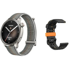 Amazfit Balance 46mm Smart Watch Hall + Ametlik Smart Watch asendusrihm must