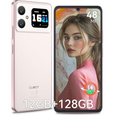 CUBOT A20 mobiiltelefon ilma lepinguta Android 14.6.8-tolline HD + 12GB + 128GB/1TB laiendatav odav nutitelefon, Dual SIM 4G Simlock-Free mobiiltelefonid Octa-Core 90Hz, 48MP + 16MP, 5100mAh, 1.83 tolli, 1.83 tolli