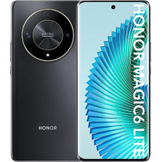 HONOR Magic6 Lite 5G nutitelefon 8+256GB, 120Hz 6,78-tolline AMOLED, 108MP kolmekordne tagumine kaamera, Android 13, Dual SIM, Google Play, NFC, must