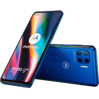 Motorola Mobility Moto G 5G Plus nutitelefon 64GB, 4GB RAM, Dual SIM, Surfing Blue, 0840023205491
