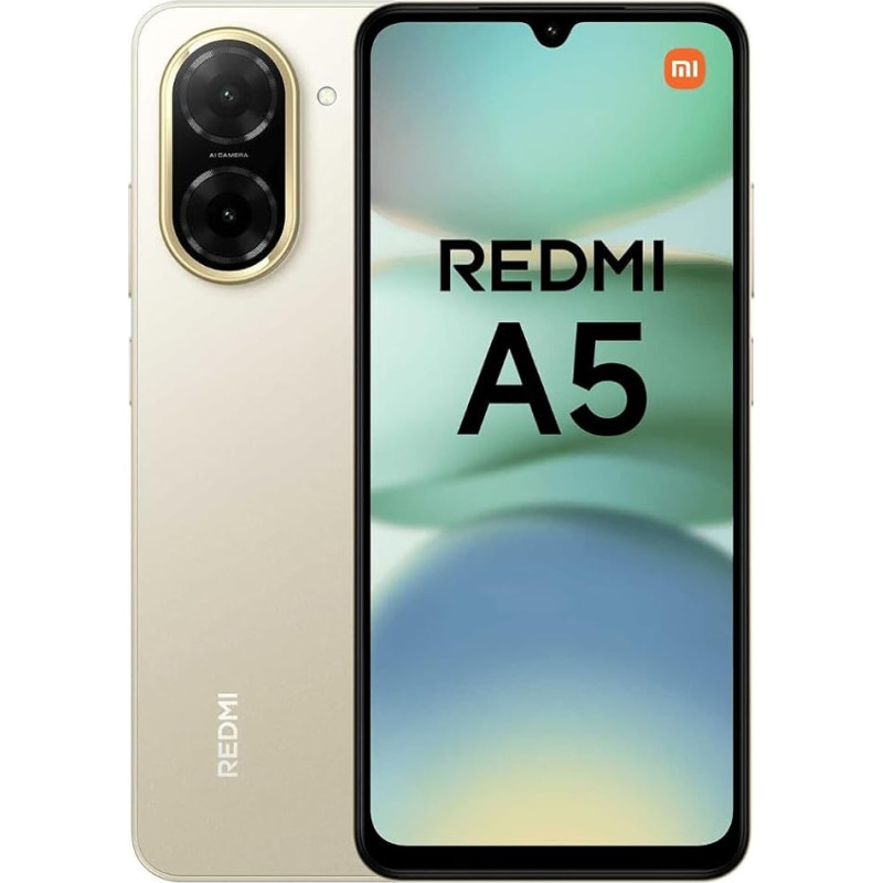 XIAOMI Redmi A5 nutitelefon 6.88 tolli 3GB/64GB Dual SIM 4G 5200mAh 15W Dorado