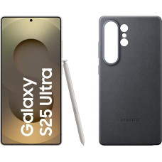 Samsung Galaxy S25 Ultra AI nutitelefon Galaxy AI-ga, 12 GB RAM, 512 GB mälu, titaanhall, 3-aastane tootjagarantii + Kindsuit ümbris