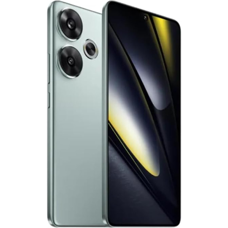 Poco F6 5G Mobile, roheline (8 GB RAM + 256 GB) | Snapdragon 8S Gen 3 | 120 Hz AMOLED ekraan 6,67 tolli | Kolmekordne kaamera OIS 50 + 8 MP, esikaamera 20 MP