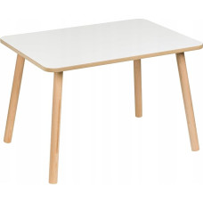 PlayPals mööbel Lastelaud 50 x 70 x 47 cm - puidust laud lastetoas | Lastelaud, õppimis- ja mängulaud MDF-plastist