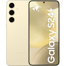 Samsung Galaxy S24+ AI nutitelefon, Android mobiiltelefon ilma lepinguta, 12 GB RAM, 256 GB mälu, 50 MP kaamera, pikk aku, kollane kollane värvus